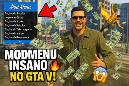 Mais informações sobre "[DOWNLOAD] MODMENU INSANO PARA GTA V [ ATUALIZADO] 15/04"